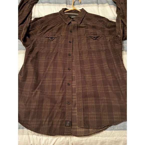 Harley-Davidson Other - 🏍️HARLEY-DAVIDSON Men's Long Sleeve Corduroy Shirt XL